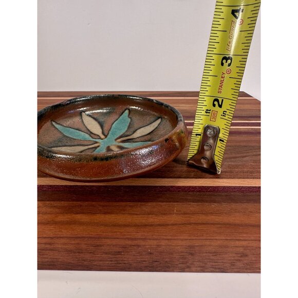 VTG Japanese Mashiko dish with Kaki glaze. - Picture 6 of 6